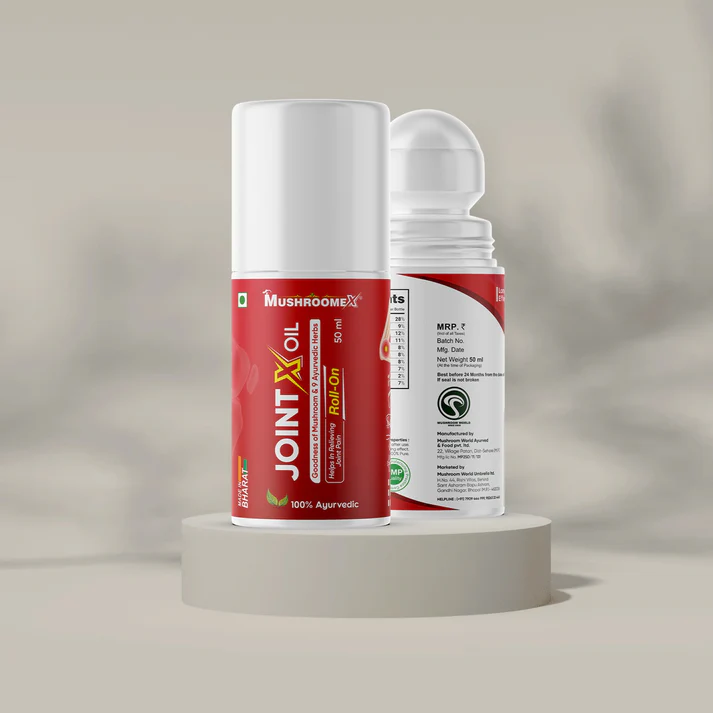 JointX Pain Relief Oil – Ayurvedic Roll-On (50ml)