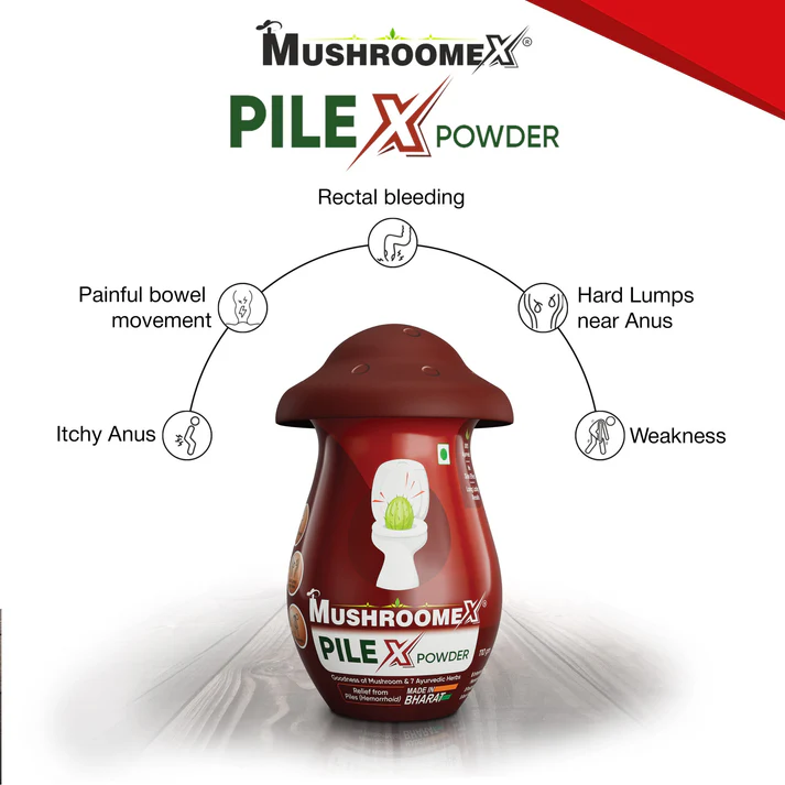 PileX Powder – Natural Hemorrhoid & Pain Relief (110g) - Image 3