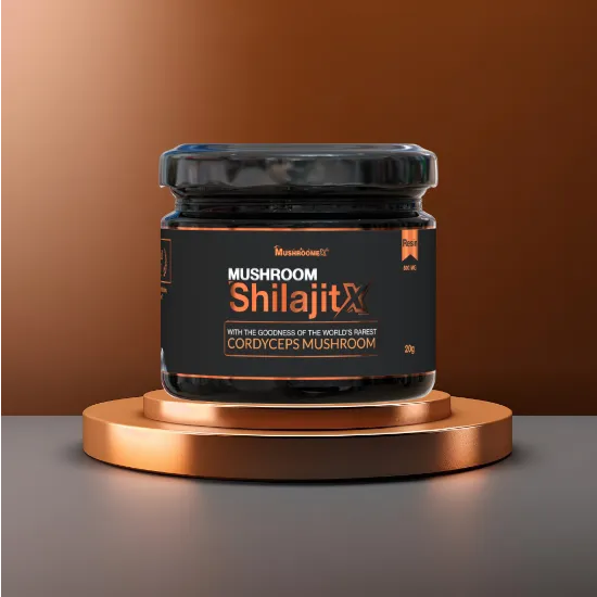 ShilajitX with Cordyceps Mushroom - 20g Resin With Goodness of the world’s rarest Cordyceps Mushrooms
