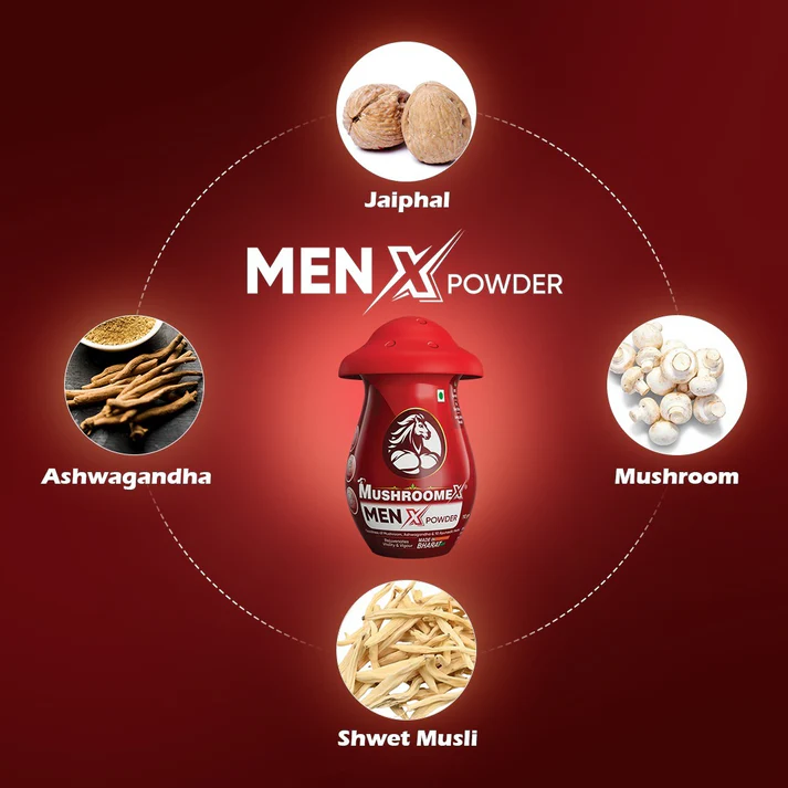 MenX Ayurvedic Powder – Boost Strength & Vitality (110g) - Image 4